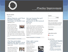 Tablet Screenshot of practiceimprovement.com.au